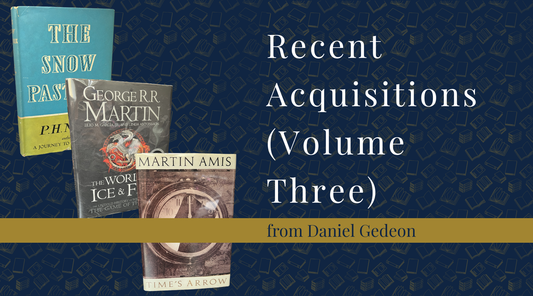 Recent Acquisitions at Goldsboro Books (Volume Three: June 2026)
