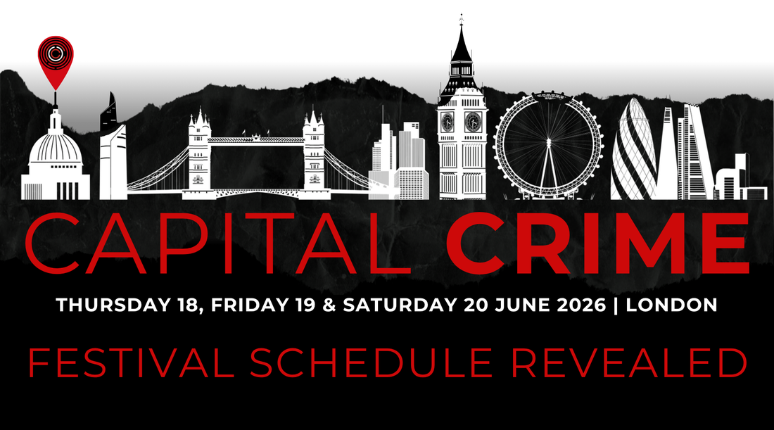 Capital Crime 2026: Festival Schedule Revealed