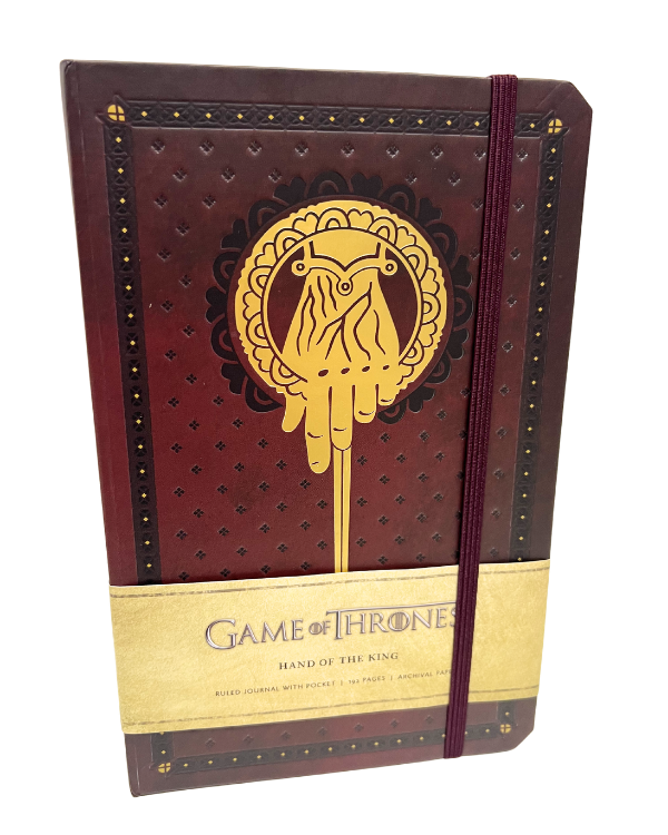 Game of thrones - Hand of the King - Ruled Notebook