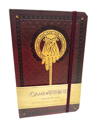 Game of thrones - Hand of the King - Ruled Notebook