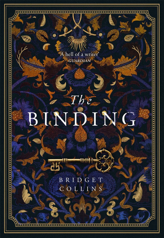 The Binding - Blue Sprayed Edges - Signed, Lined and Dated